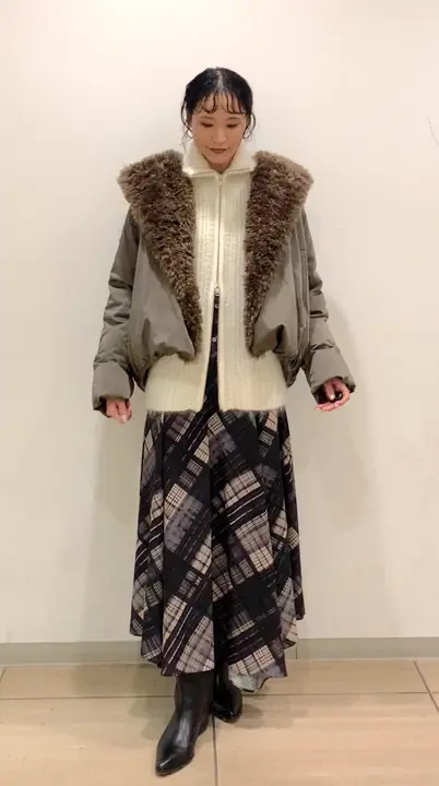 GRACE CONTINENTAL haruka iwasaki コーディネート画像
