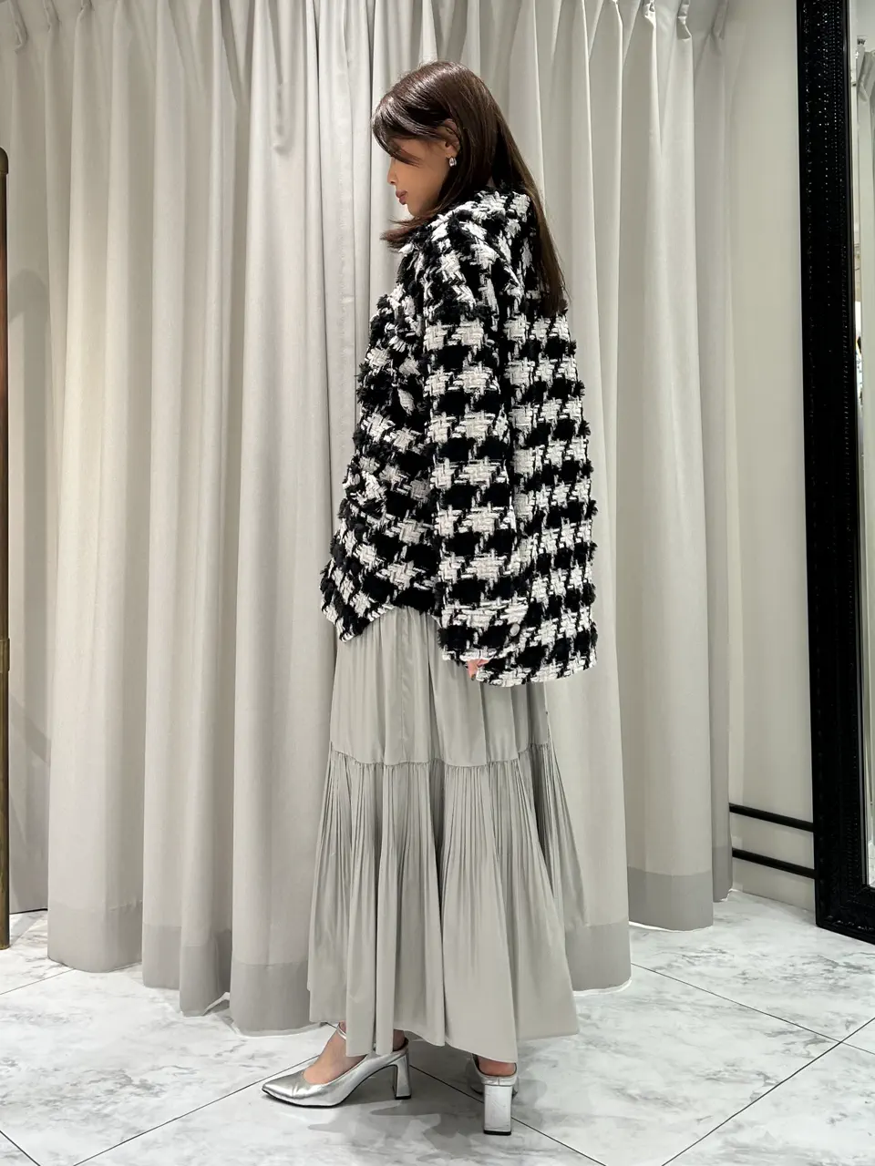 GRACE CONTINENTAL 志田　悠 コーディネート画像