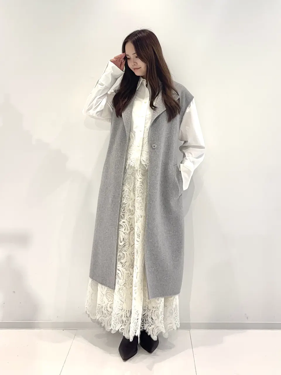 GRACE CONTINENTAL miyuki adachi コーディネート画像