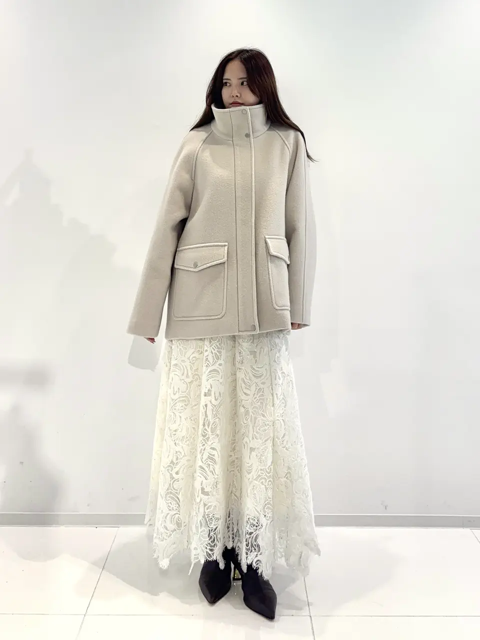 GRACE CONTINENTAL miyuki adachi コーディネート画像