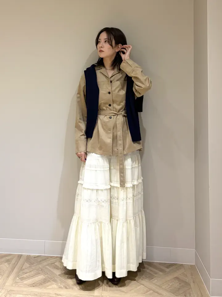 GRACE CONTINENTAL Hikaru Okada コーディネート画像