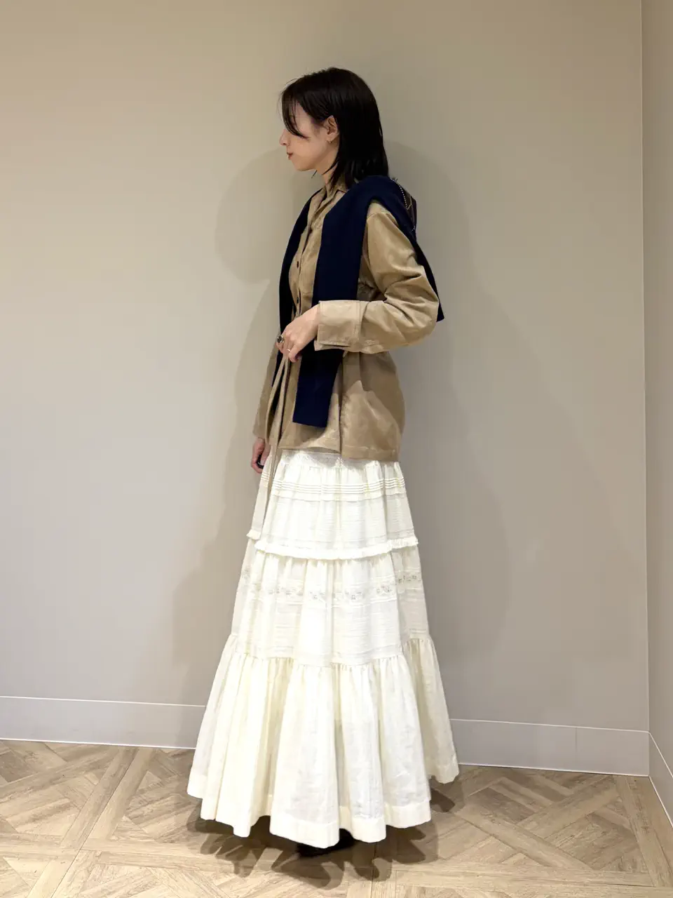GRACE CONTINENTAL Hikaru Okada コーディネート画像