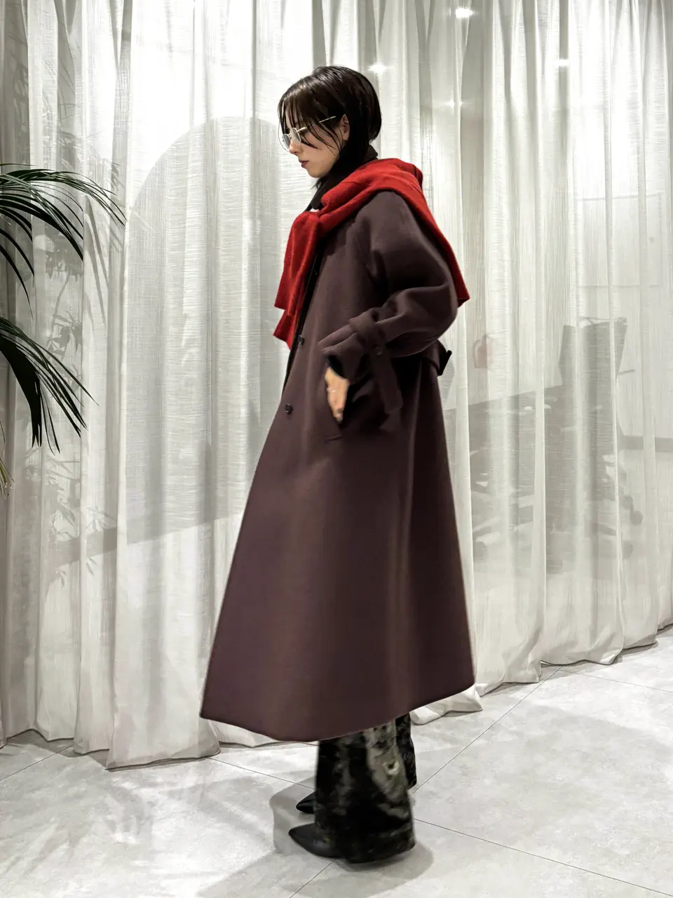 GRACE CONTINENTAL Hikaru Okada コーディネート画像
