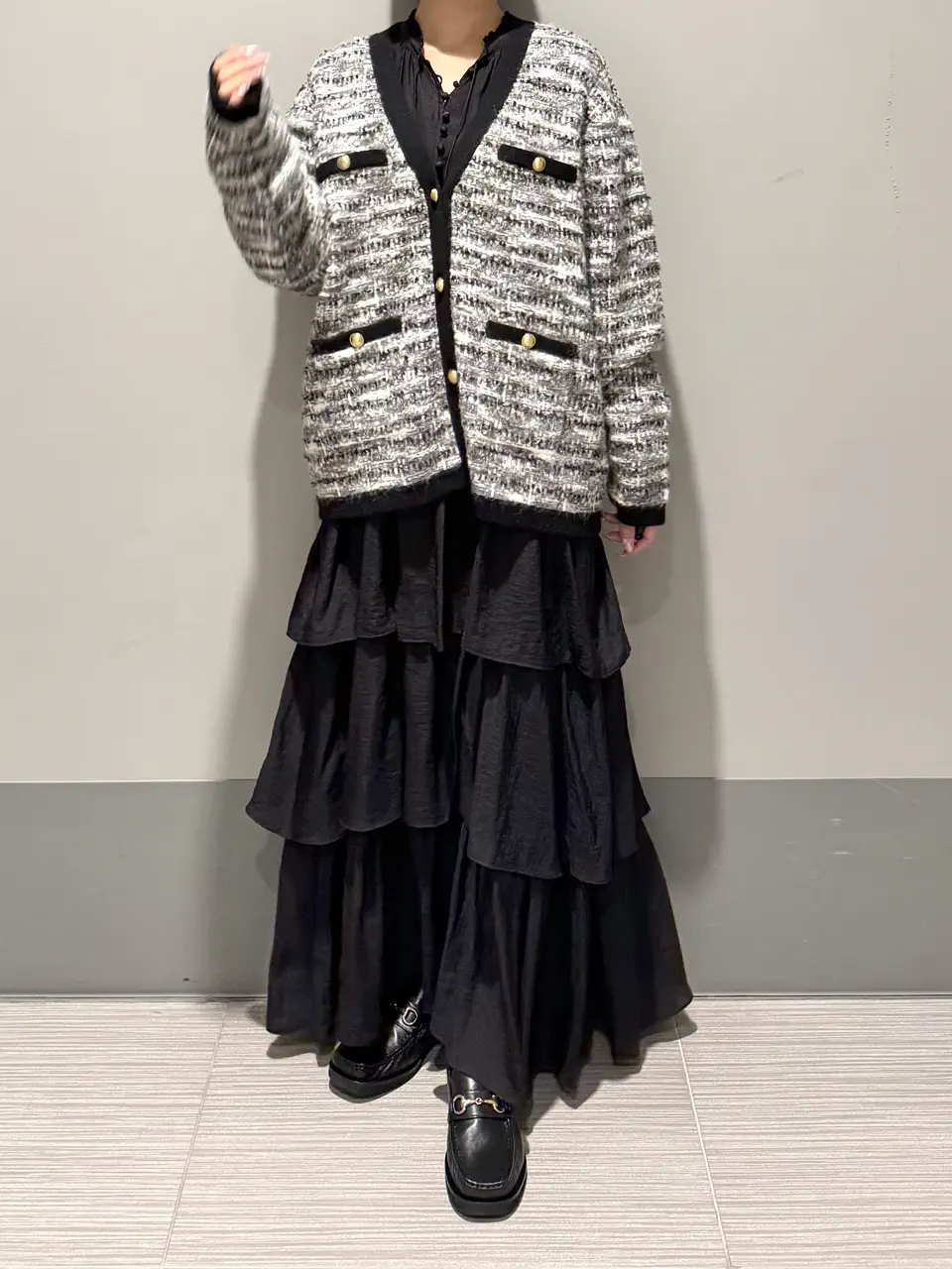 GRACE CONTINENTAL MORITA AI コーディネート画像