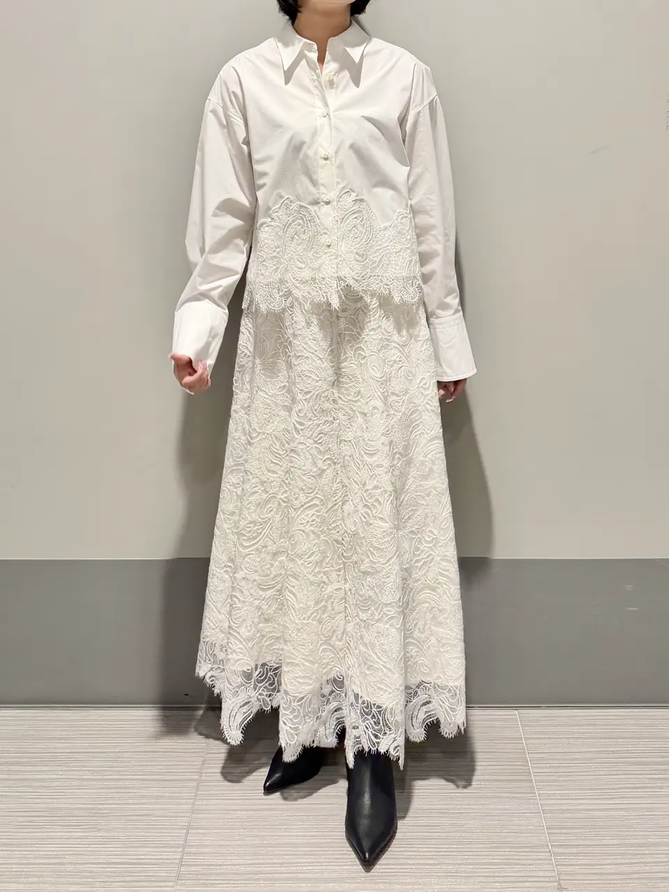 GRACE CONTINENTAL MORITA AI コーディネート画像