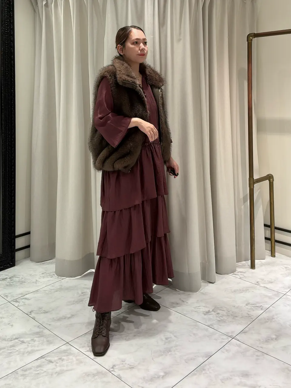 GRACE CONTINENTAL Izumi コーディネート画像
