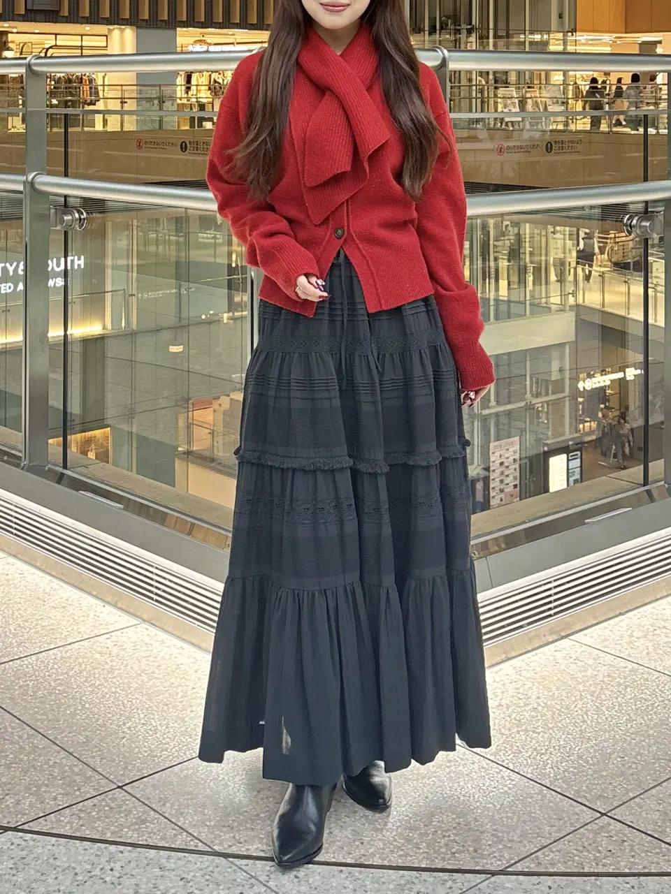 GRACE CONTINENTAL Kiku コーディネート画像