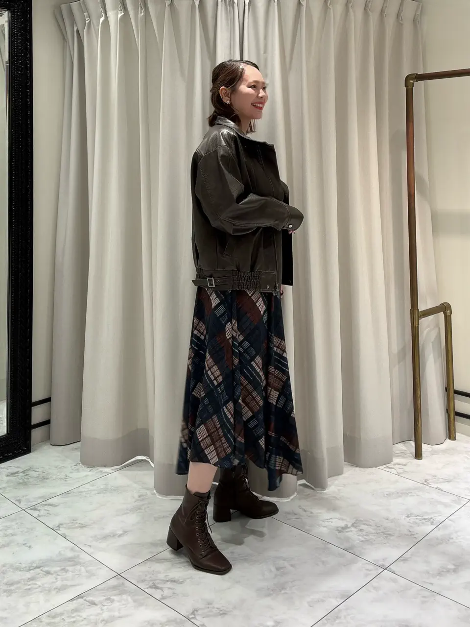 GRACE CONTINENTAL Izumi コーディネート画像