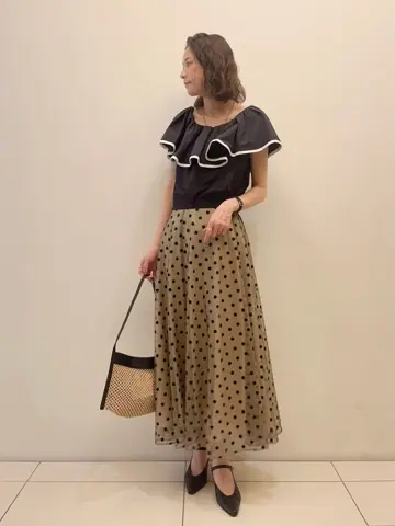 GRACE CONTINENTAL The Banquet 亀田 未希 コーディネート画像