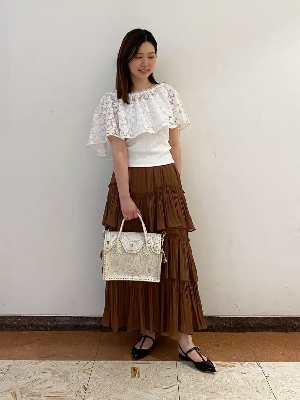 GRACE CONTINENTAL The Banquet mikiho コーディネート画像