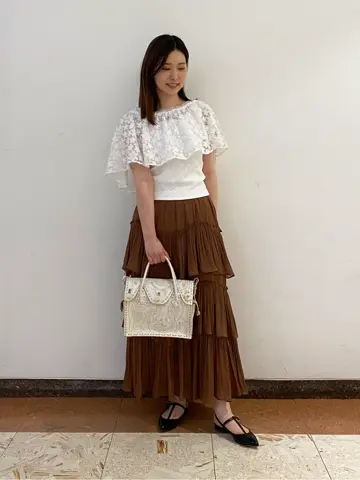 GRACE CONTINENTAL The Banquet mikiho コーディネート画像