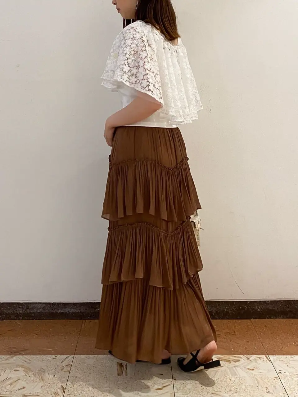 GRACE CONTINENTAL The Banquet mikiho コーディネート画像