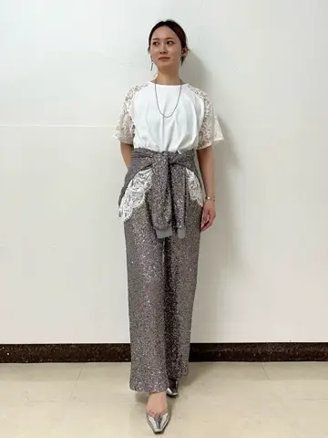 GRACE CONTINENTAL The Banquet Kogane. コーディネート画像