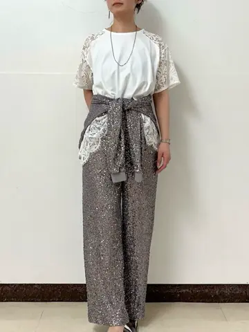 GRACE CONTINENTAL The Banquet Kogane. コーディネート画像