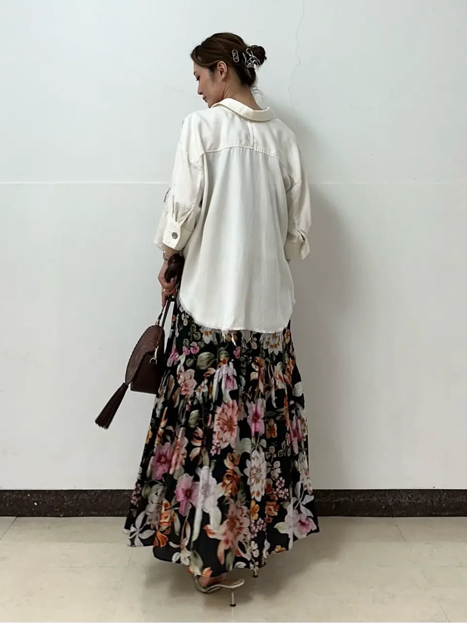 GRACE CONTINENTAL The Banquet Kogane. コーディネート画像