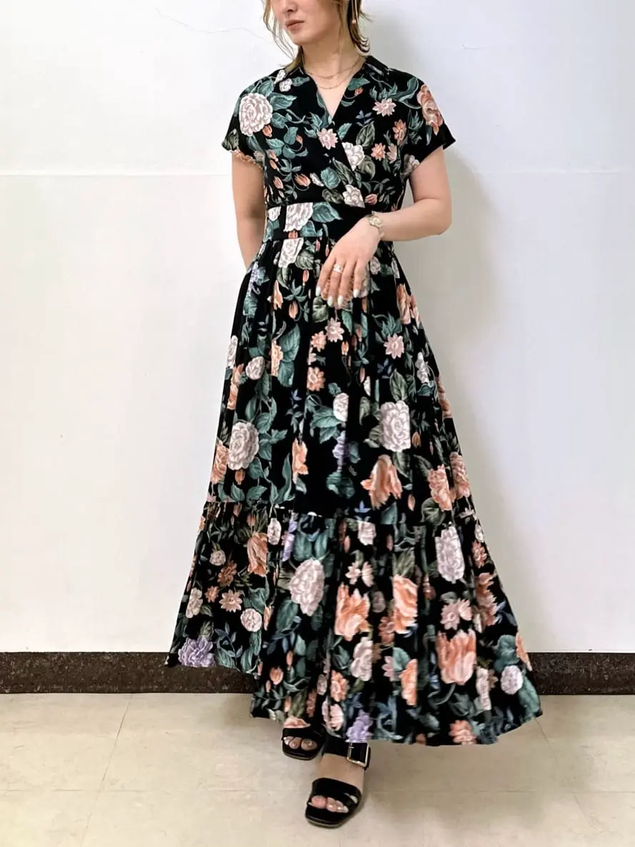 GRACE CONTINENTAL The Banquet Kogane. コーディネート画像