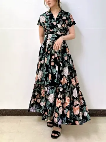 GRACE CONTINENTAL The Banquet Kogane. コーディネート画像