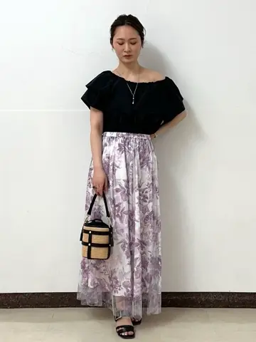 GRACE CONTINENTAL The Banquet Kogane. コーディネート画像