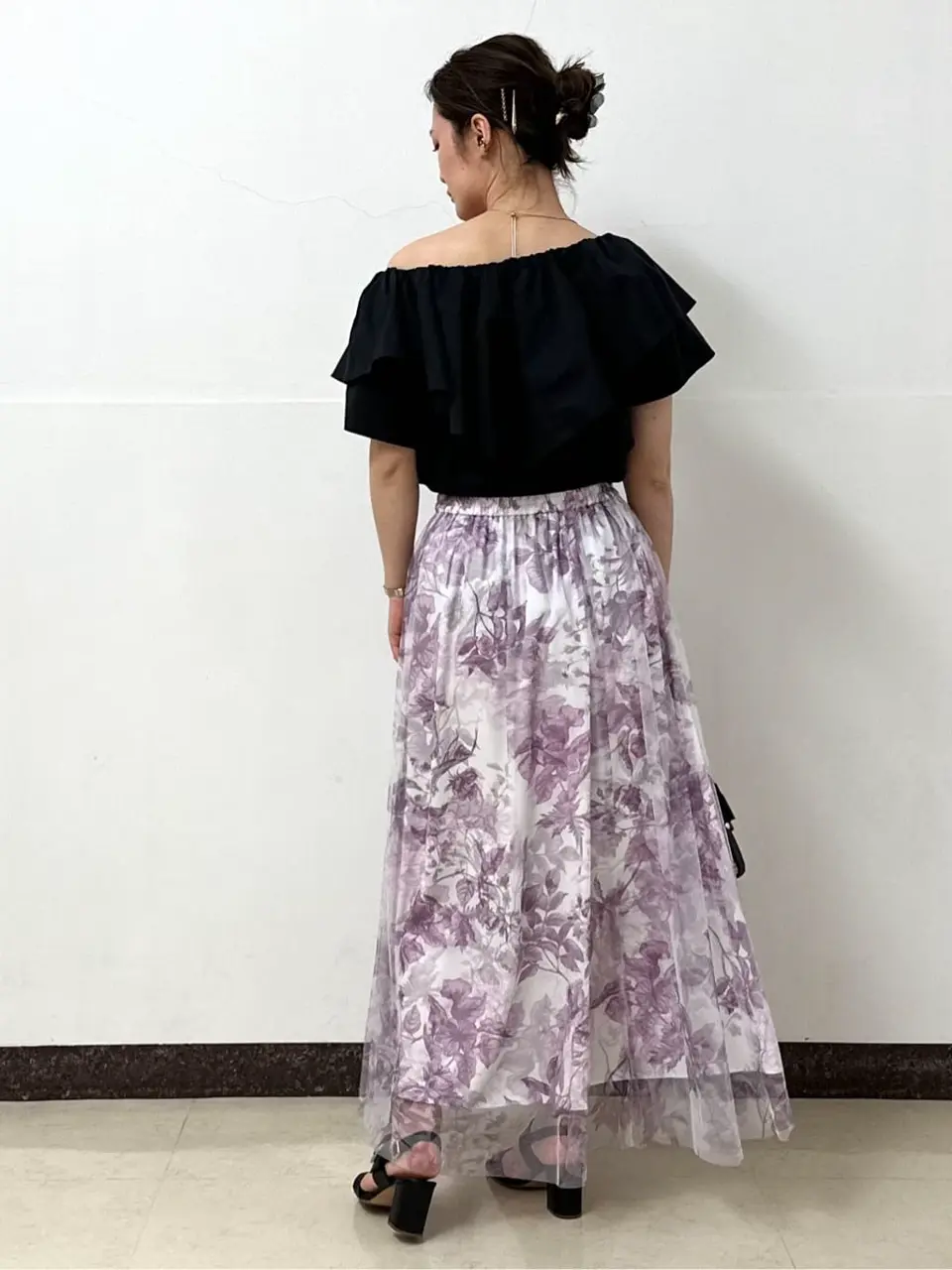 GRACE CONTINENTAL The Banquet Kogane. コーディネート画像