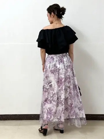 GRACE CONTINENTAL The Banquet Kogane. コーディネート画像