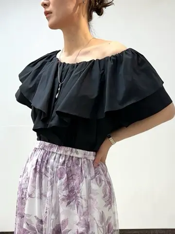 GRACE CONTINENTAL The Banquet Kogane. コーディネート画像