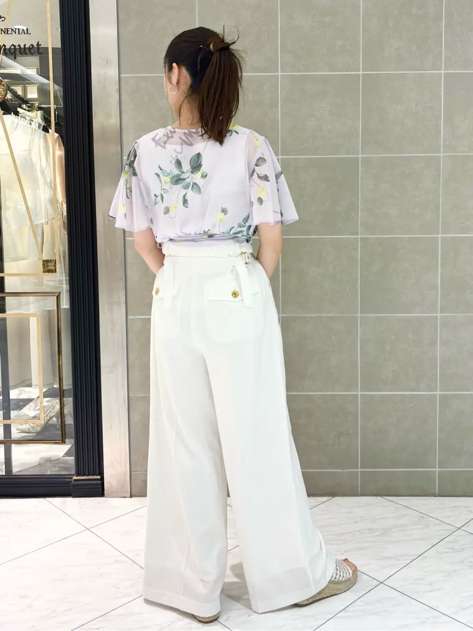 GRACE CONTINENTAL The Banquet A.FUKUDA コーディネート画像