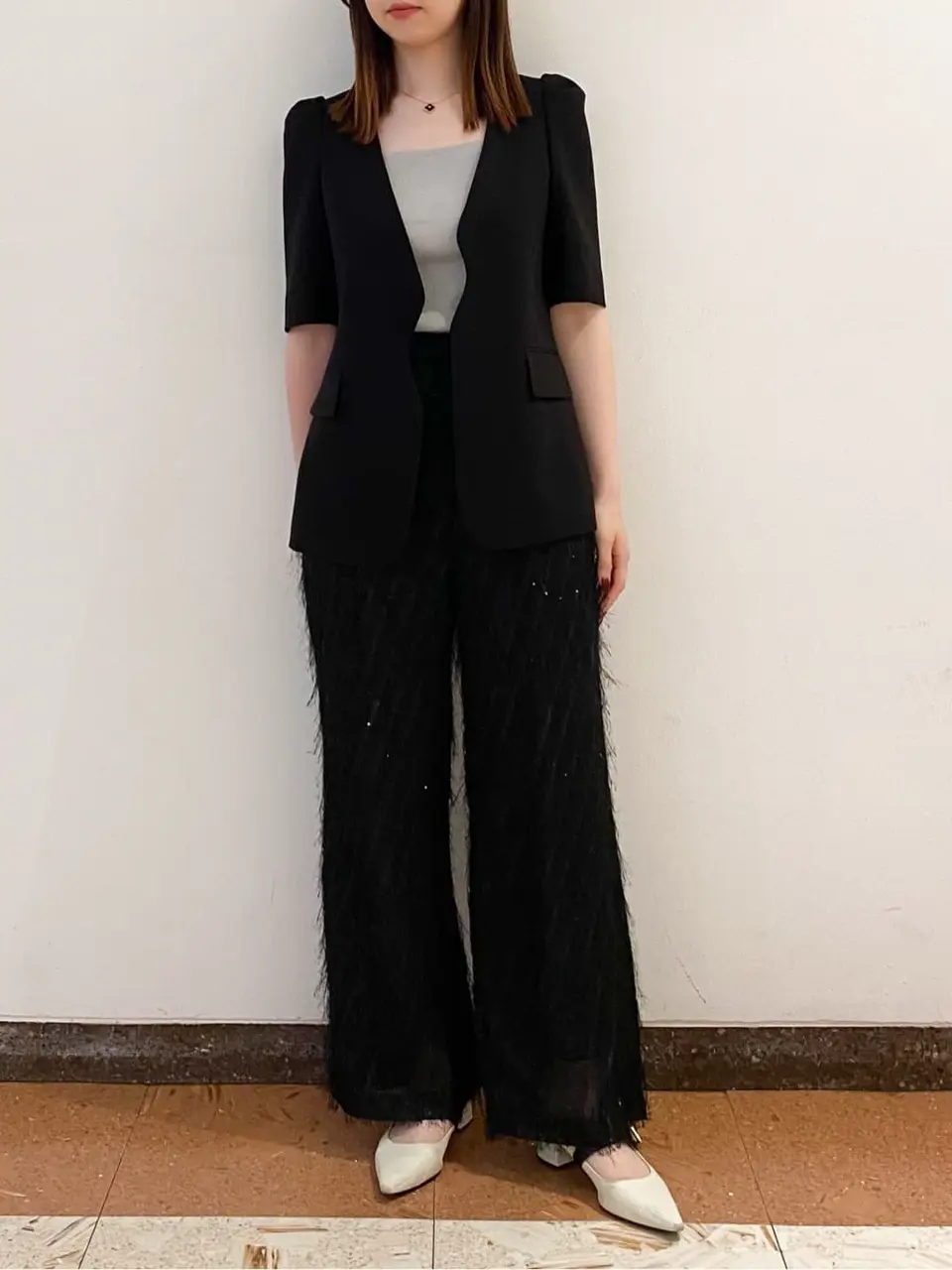 GRACE CONTINENTAL The Banquet mikiho コーディネート画像