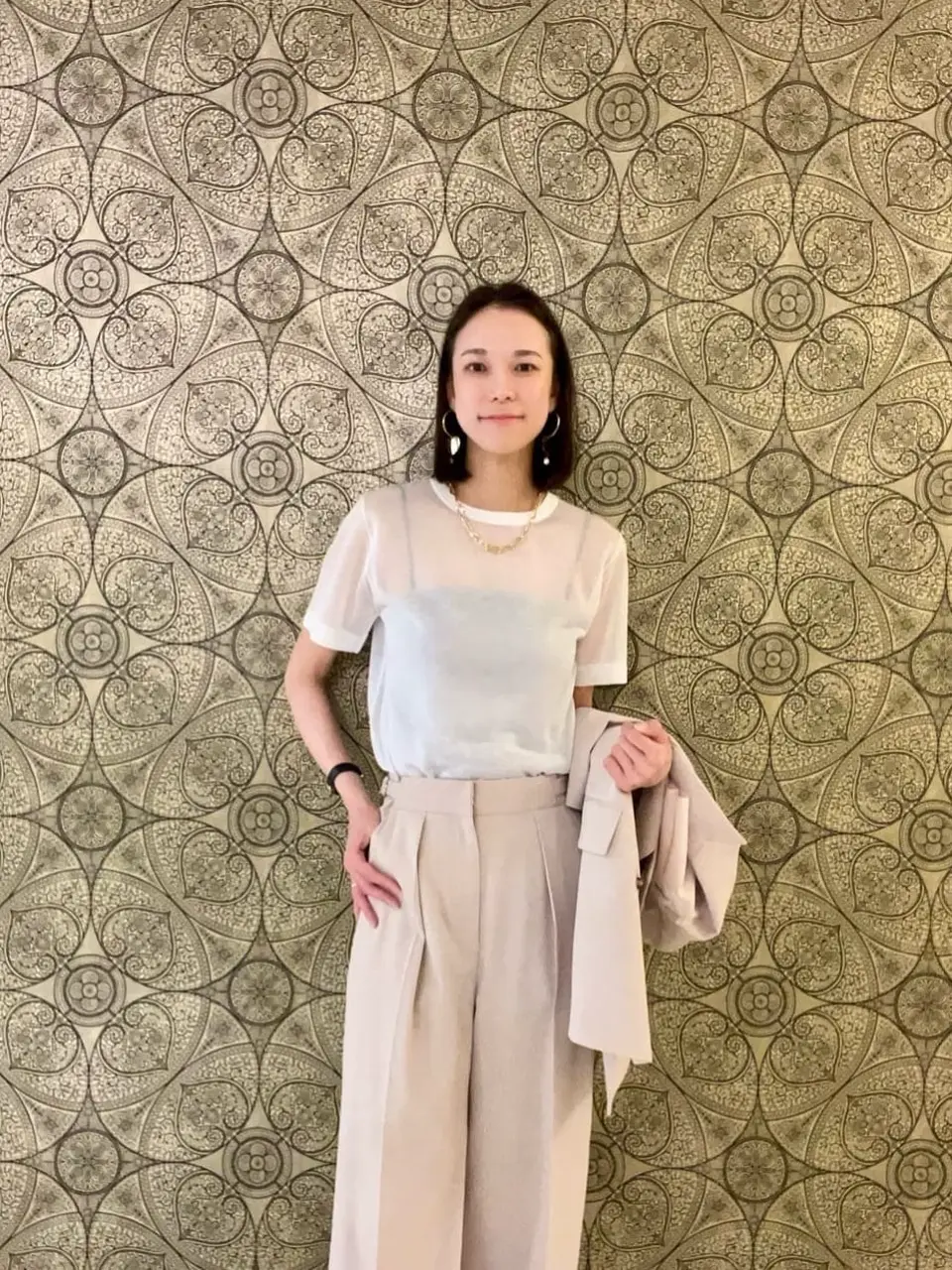 GRACE CONTINENTAL The Banquet 亀田 未希 コーディネート画像