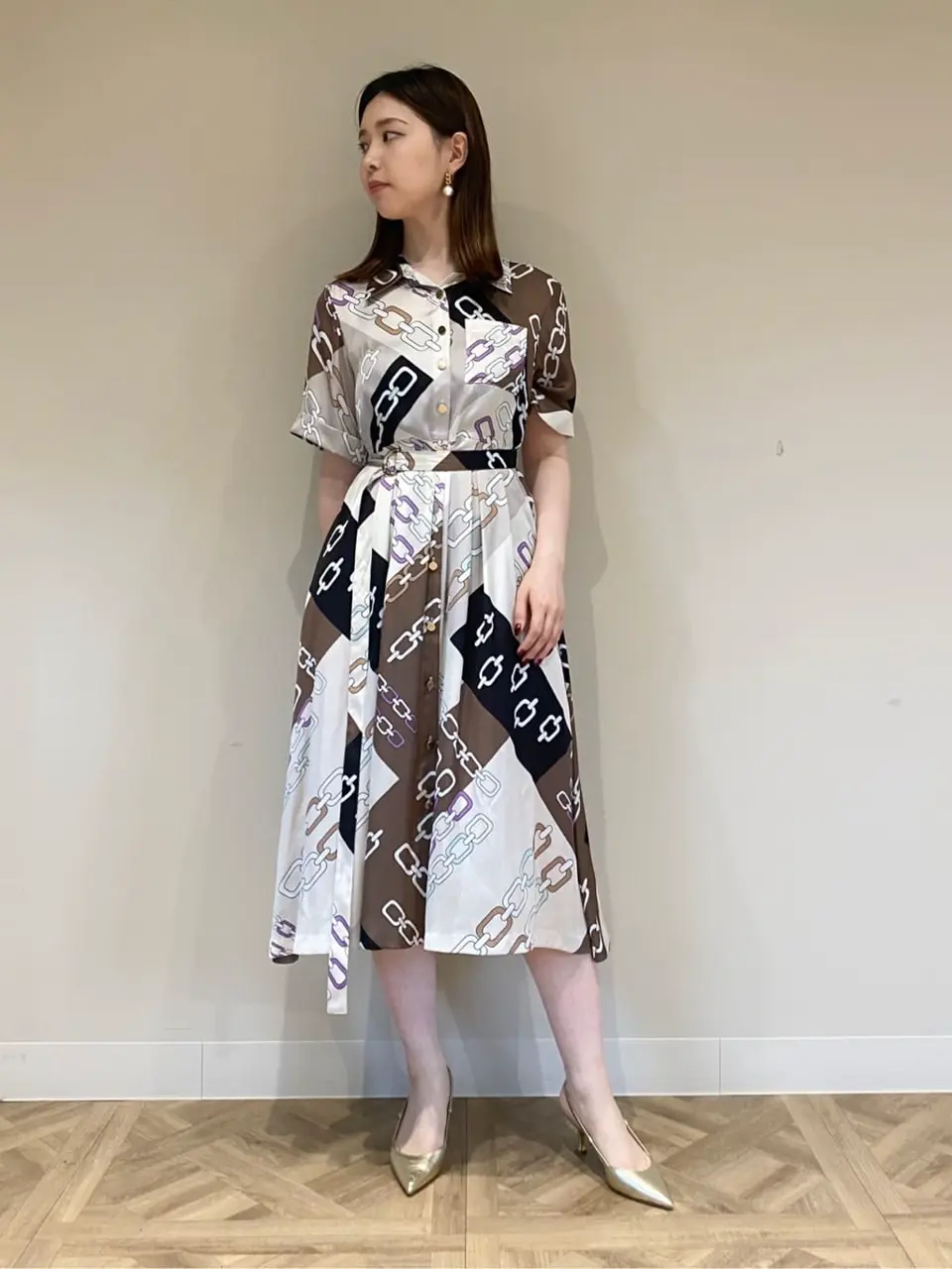 GRACE CONTINENTAL The Banquet mikiho コーディネート画像