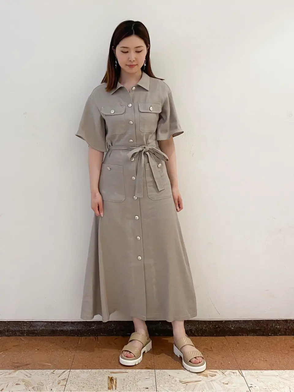 GRACE CONTINENTAL The Banquet mikiho コーディネート画像