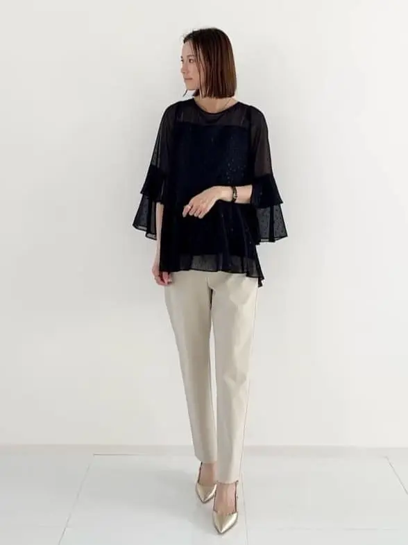 GRACE CONTINENTAL The Banquet 亀田 未希 コーディネート画像