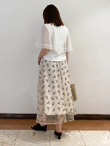 GRACE CONTINENTAL The Banquet mikiho コーディネート画像