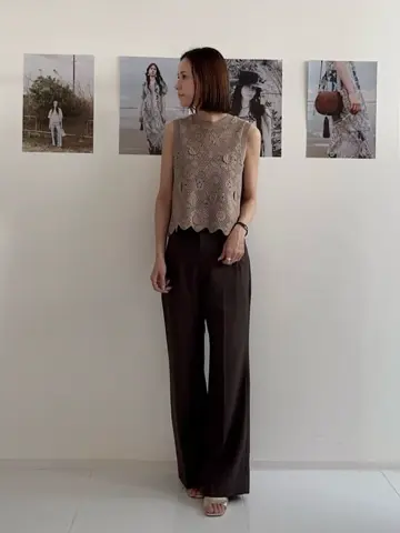 GRACE CONTINENTAL The Banquet 亀田 未希 コーディネート画像