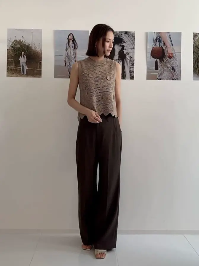 GRACE CONTINENTAL The Banquet 亀田 未希 コーディネート画像