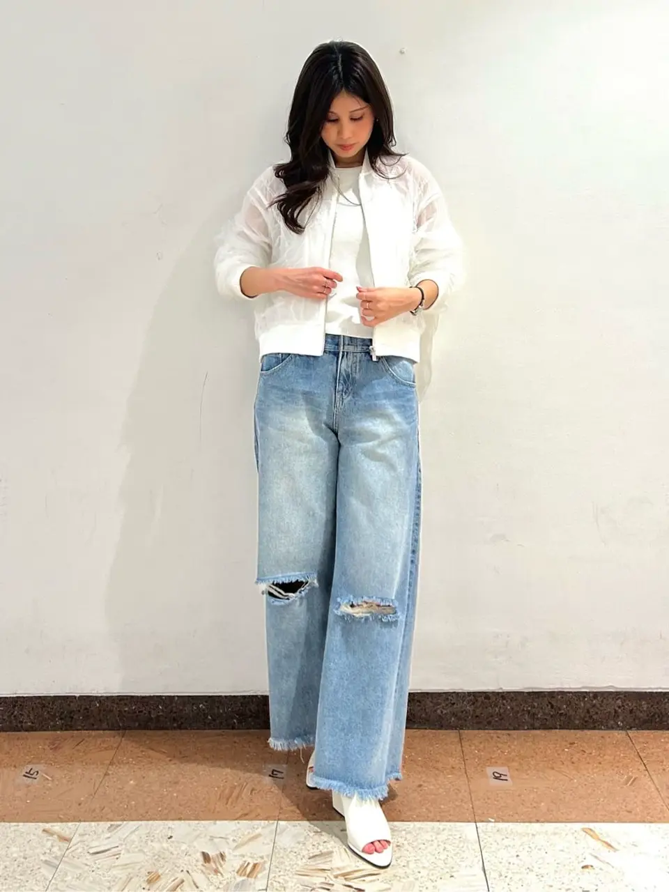 GRACE CONTINENTAL The Banquet 志田　悠 コーディネート画像