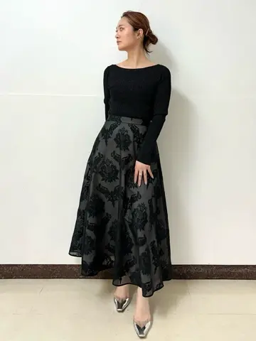 GRACE CONTINENTAL The Banquet Kogane. コーディネート画像