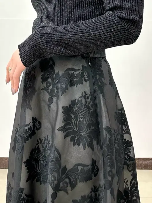 GRACE CONTINENTAL The Banquet Kogane. コーディネート画像