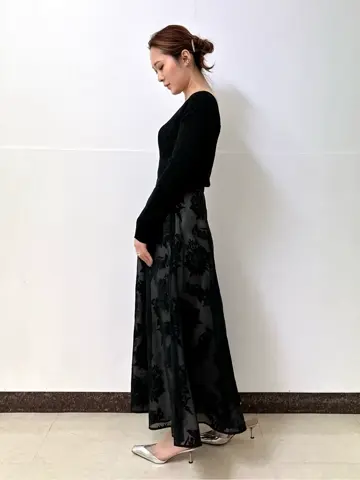 GRACE CONTINENTAL The Banquet Kogane. コーディネート画像