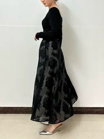 GRACE CONTINENTAL The Banquet Kogane. コーディネート画像