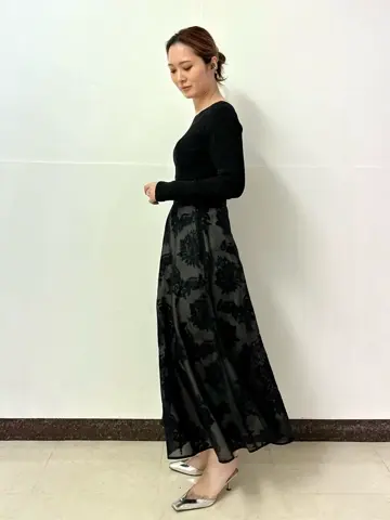 GRACE CONTINENTAL The Banquet Kogane. コーディネート画像