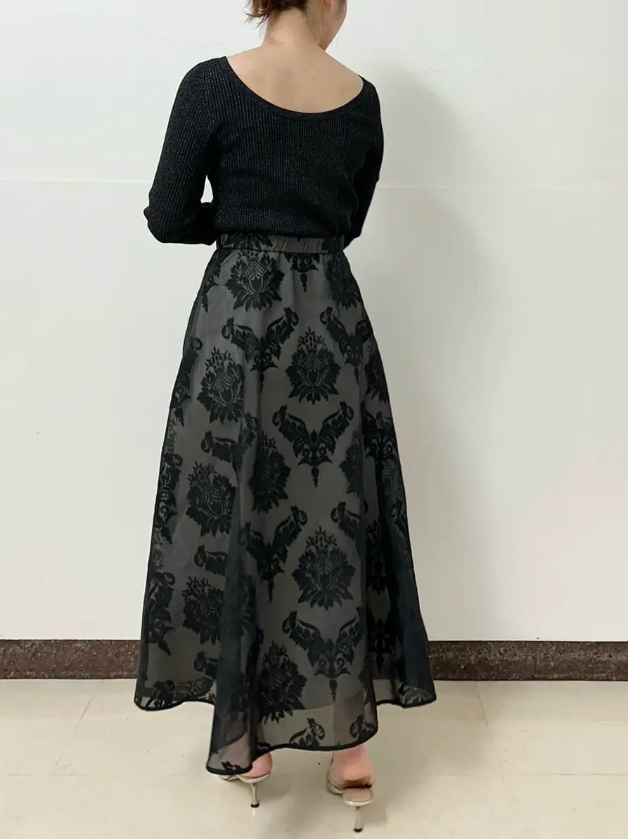 GRACE CONTINENTAL The Banquet Kogane. コーディネート画像