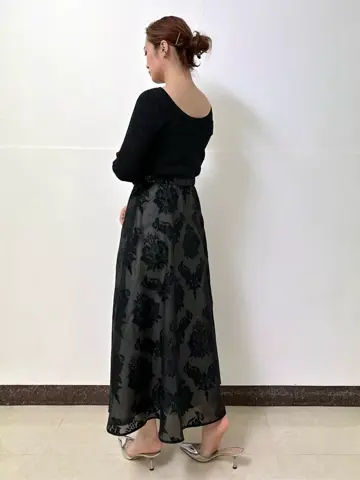 GRACE CONTINENTAL The Banquet Kogane. コーディネート画像