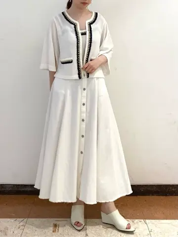 GRACE CONTINENTAL The Banquet mikiho コーディネート画像