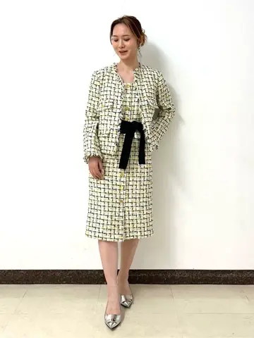 GRACE CONTINENTAL The Banquet Kogane. コーディネート画像