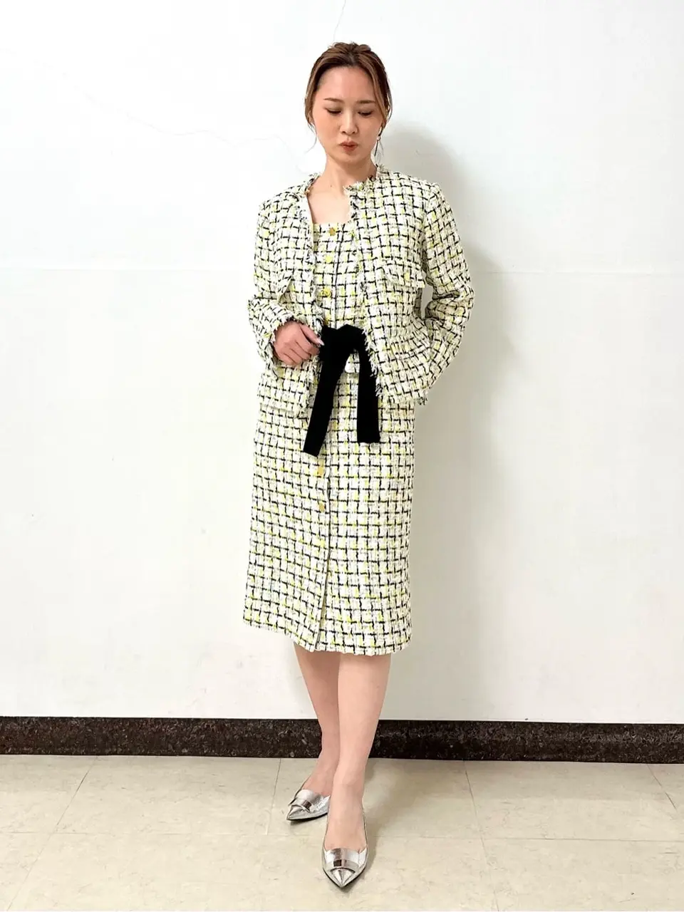 GRACE CONTINENTAL The Banquet Kogane. コーディネート画像