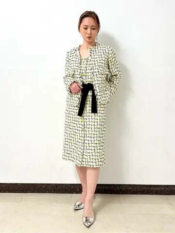 GRACE CONTINENTAL The Banquet Kogane. コーディネート画像