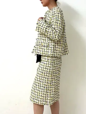 GRACE CONTINENTAL The Banquet Kogane. コーディネート画像