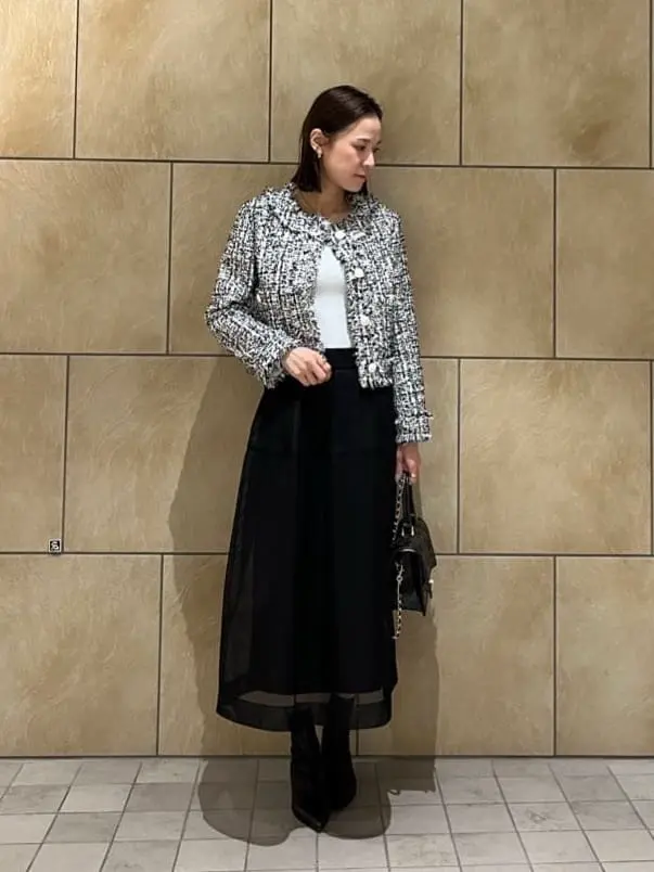 GRACE CONTINENTAL The Banquet 亀田 未希 コーディネート画像