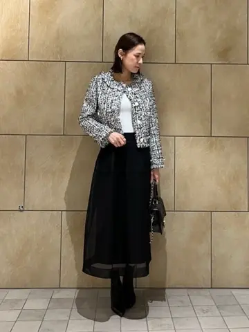 GRACE CONTINENTAL The Banquet 亀田 未希 コーディネート画像