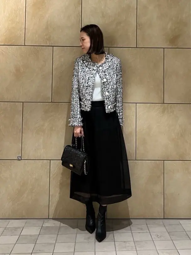 GRACE CONTINENTAL The Banquet 亀田 未希 コーディネート画像